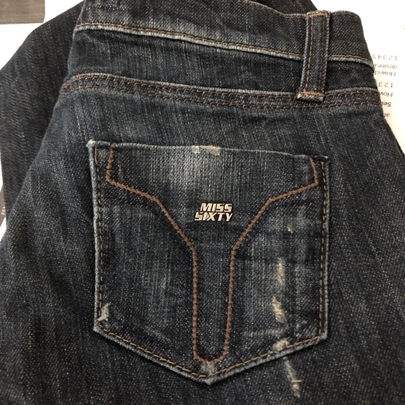 Miss Sixty Vintage Radio Style Jeans - Picture 9 of 10